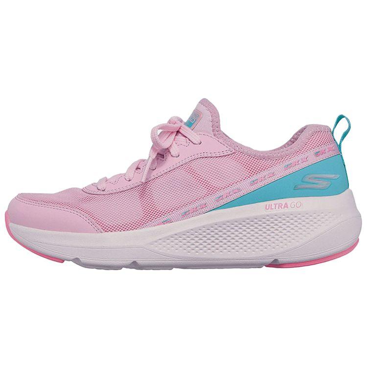 Skechers Go Run Elevate Ткань Кожа Низкие Повседневные Кроссовки Женские 128318-PKTQ 35