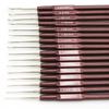 16pcs Plastic Handle Crochet Hooks Handle Knitting Needles Set Crochetings and Knittings 0.5mm-2.5mm 16 Size
