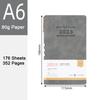 A6/A5/B5 Leather 2025 Business Schedule, Student Daily Planner, 365-day Record Book, Notepad, Memo, 176 Sheets, 352 Pages