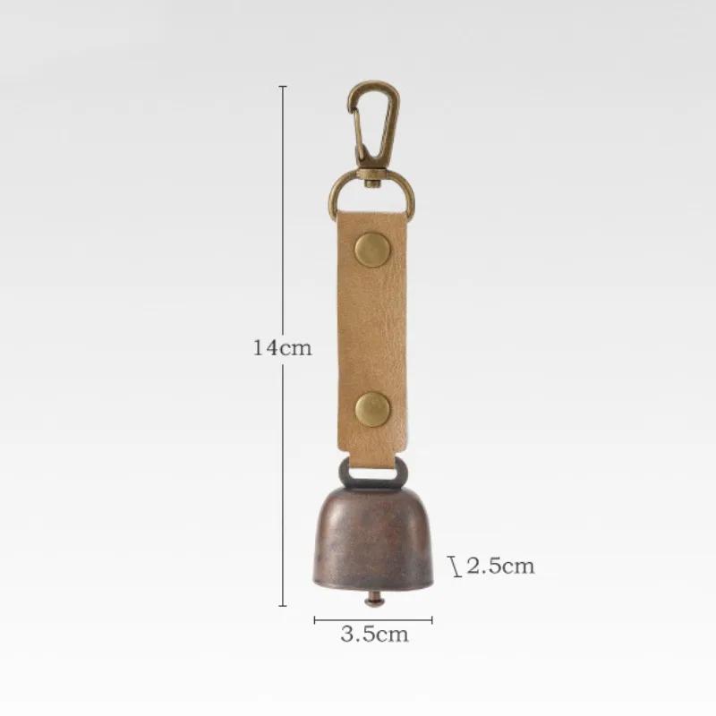 Outdoor Camping Bell Pendant Hook Design Jewelry Bell Keychain Pets Supplies Camping Tools Accessories for Atmosphere Decoration