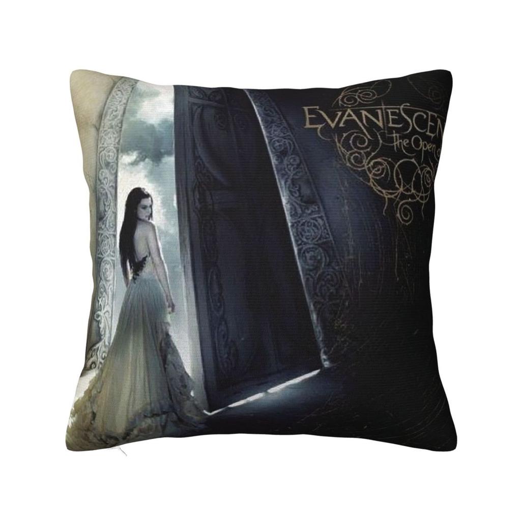 Evanescences Rock Band Square Pillowcase Cushion Cover Pillow Case Throw Pillow Cover for Home Sofa Living Room