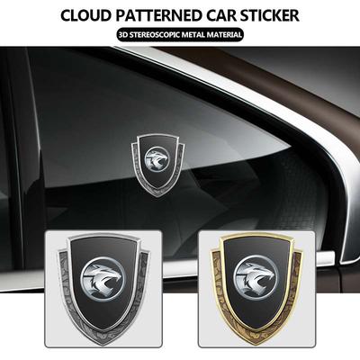 3D Metal Car Body Sticker Emblem Badge Rear Tail Trunk Decal Auto Accessories For Proton Wira Waja X50 X70 Preve Spira Satria
