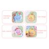Kids Magnetic Bead Keychain Toy Fine Motor Skills Portable Toddlers Boys Girls Educational Mini Cartoon Animal Moving Bead Game Machine