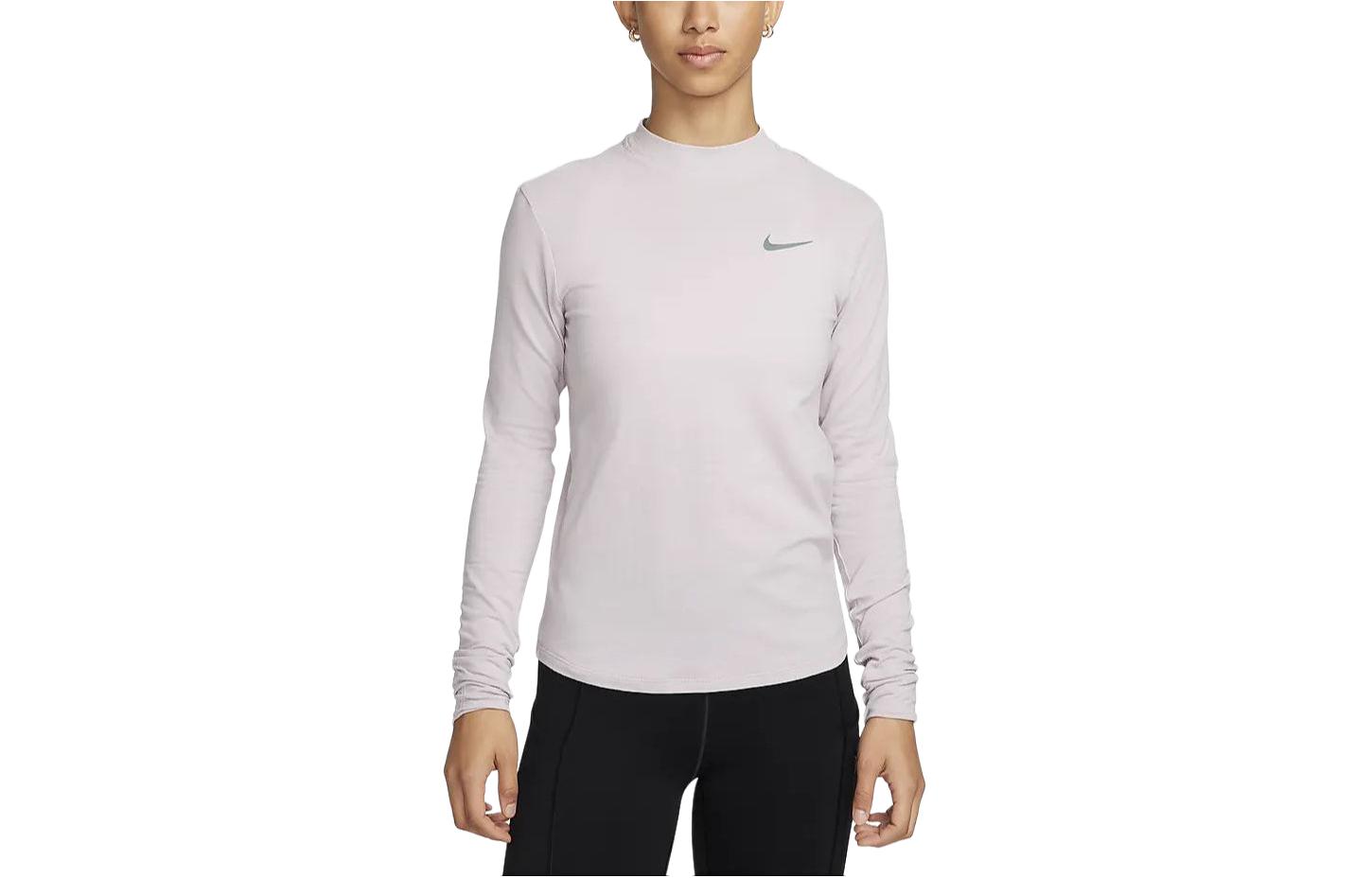 Nike T Shirt Women s Gray Purple FB6846-019 S