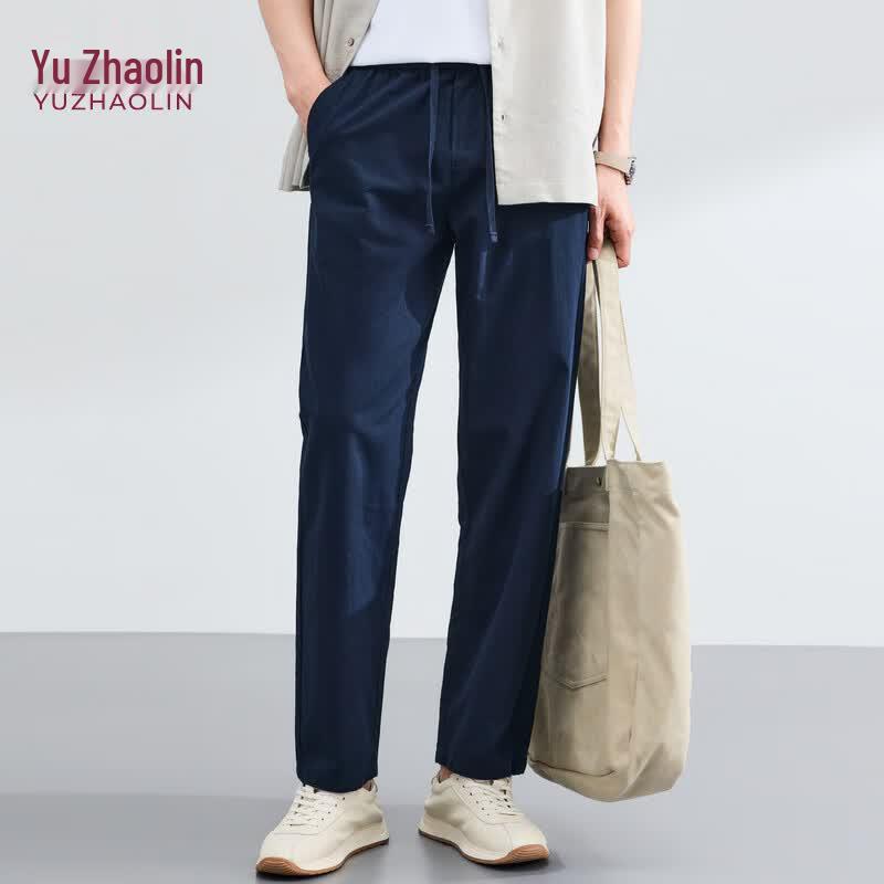 YUZHAOLIN Men's Premium Straight-Leg Casual Pants