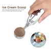 Household Stainless Steel Ice Cream Spoon Scoop Cream Dipper Kitchen Accessories (Small)