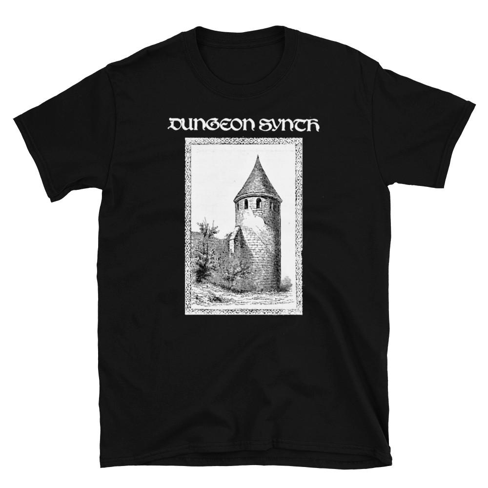 Dungeon Synth Tower Graphic T-Shirt