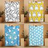 Cartoon Cute M-MiffyS-ES Rabbit Blanket Soft Warm Furry Throw Super Kids Toys Bed Sofa Car Cradle