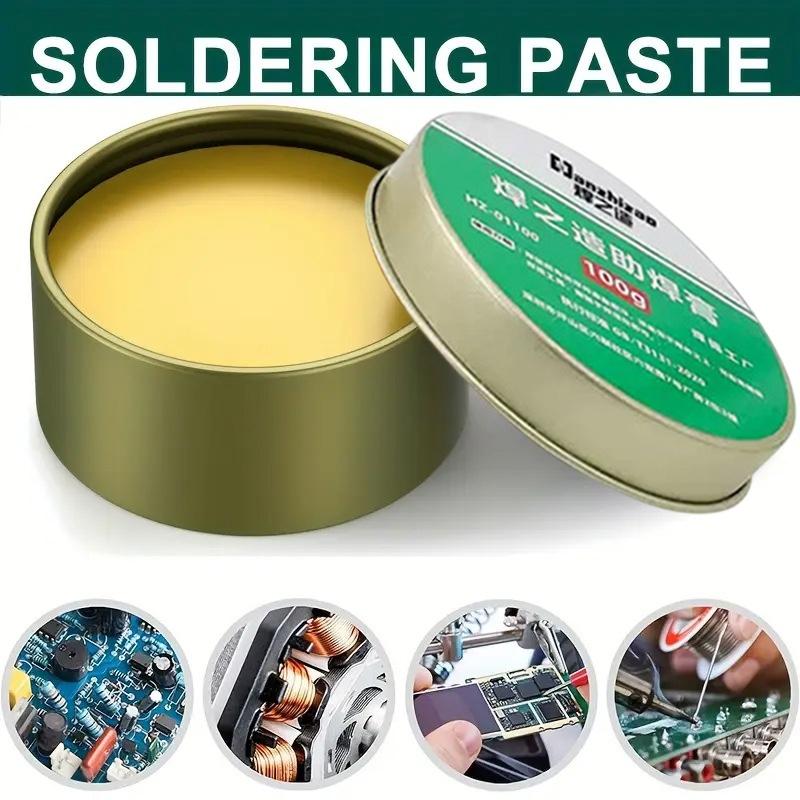 Lead-free Solder Paste Rosin Flux Weather Resistant Welding Flux 10g/30g/100g for Outdoor Electronic Equipment Repair