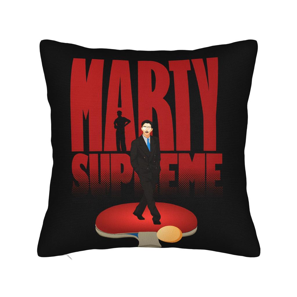 Marty Supreme Table Tennis Square Pillow Case Polyester Cushions For Sofa Movie Awesome Pillowcover Home Decor