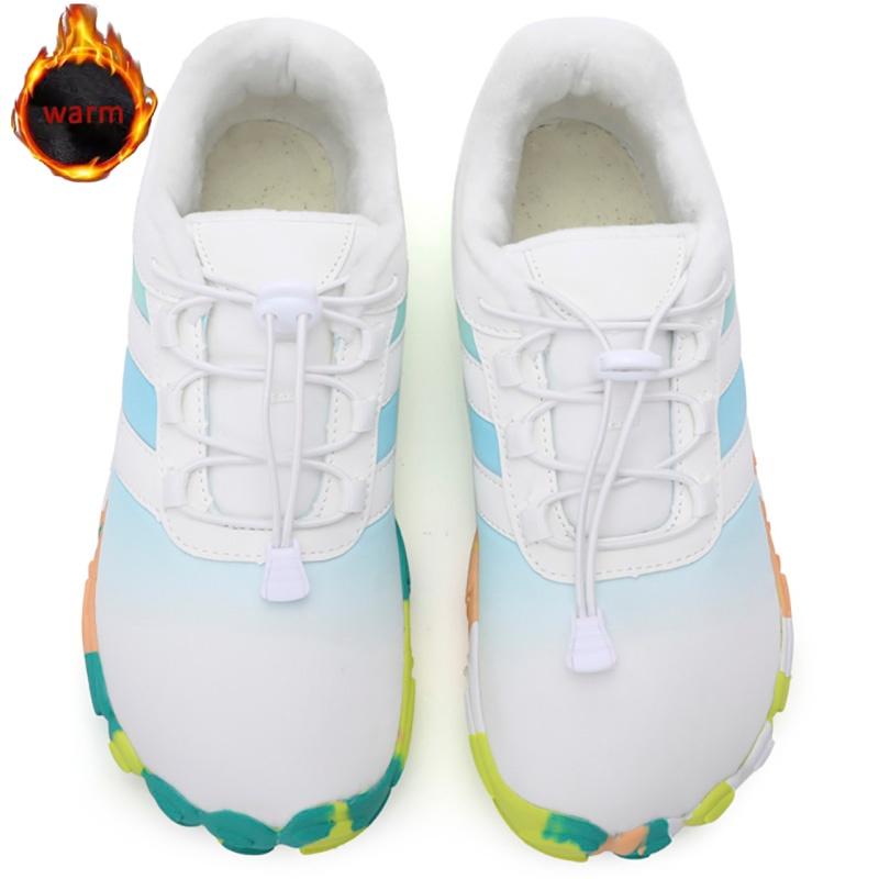 New Outdoor Trekking Cotton Shoes Barefoot Cotton Shoes Waterproof Lightweight Non Slip Five Finger Walking Shoes Thickened Warm