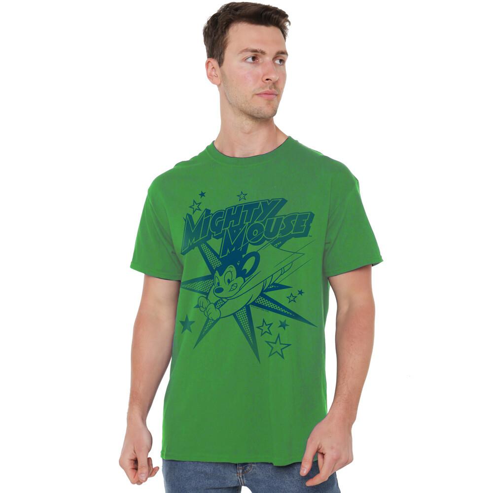 Mighty Mouse Mighty Mouse T-Shirt S-2XL Kelly Green M