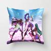 New K-Pop Demon Hunter Girl Group Animation Throw Pillow Peripheral Animation Printed Throw Pillow Game Chair Cushion Home Cushion