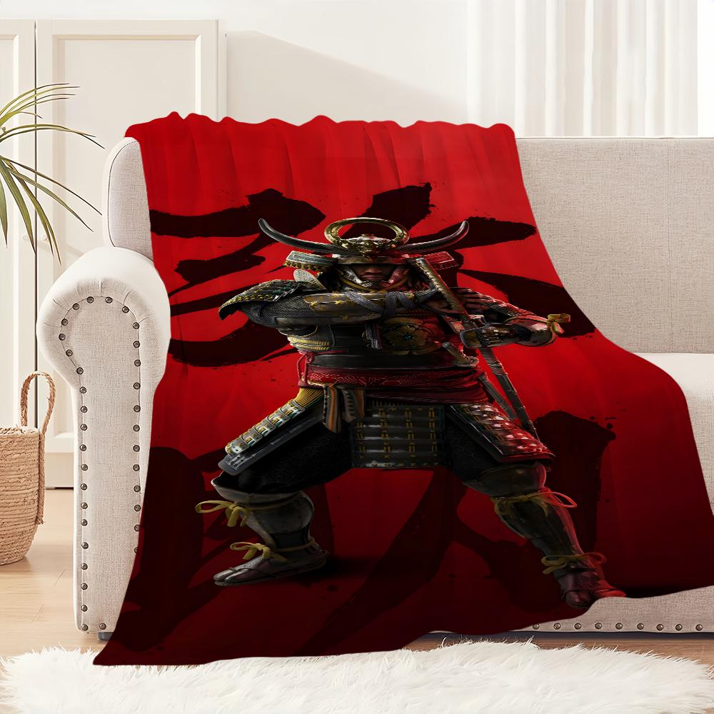 Game A-Assassins Creed S-Shadows Blanket Plush Nap Sofa Rug for Living Room Warm Office Bedroom Birthday Home Travel Kid Gifts