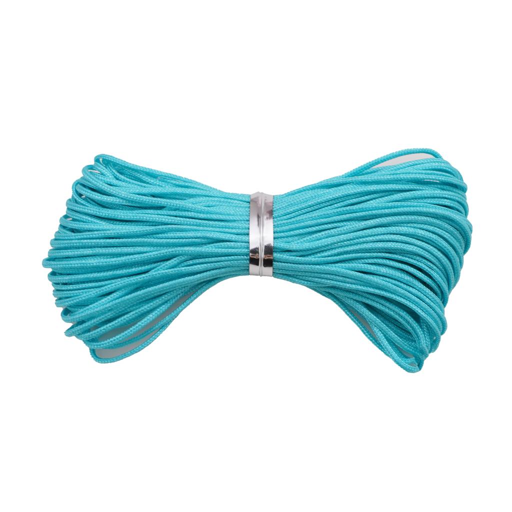5-50m/lot 0.8mm Cotton Cord Nylon Cord Thread String DIY Beading Braided Bracelet Jewelry Making