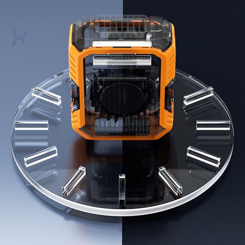Power Bank Waist Mounted Fan Flashlight Mini Electric Fans Durable Waist Clip on Fan Sports