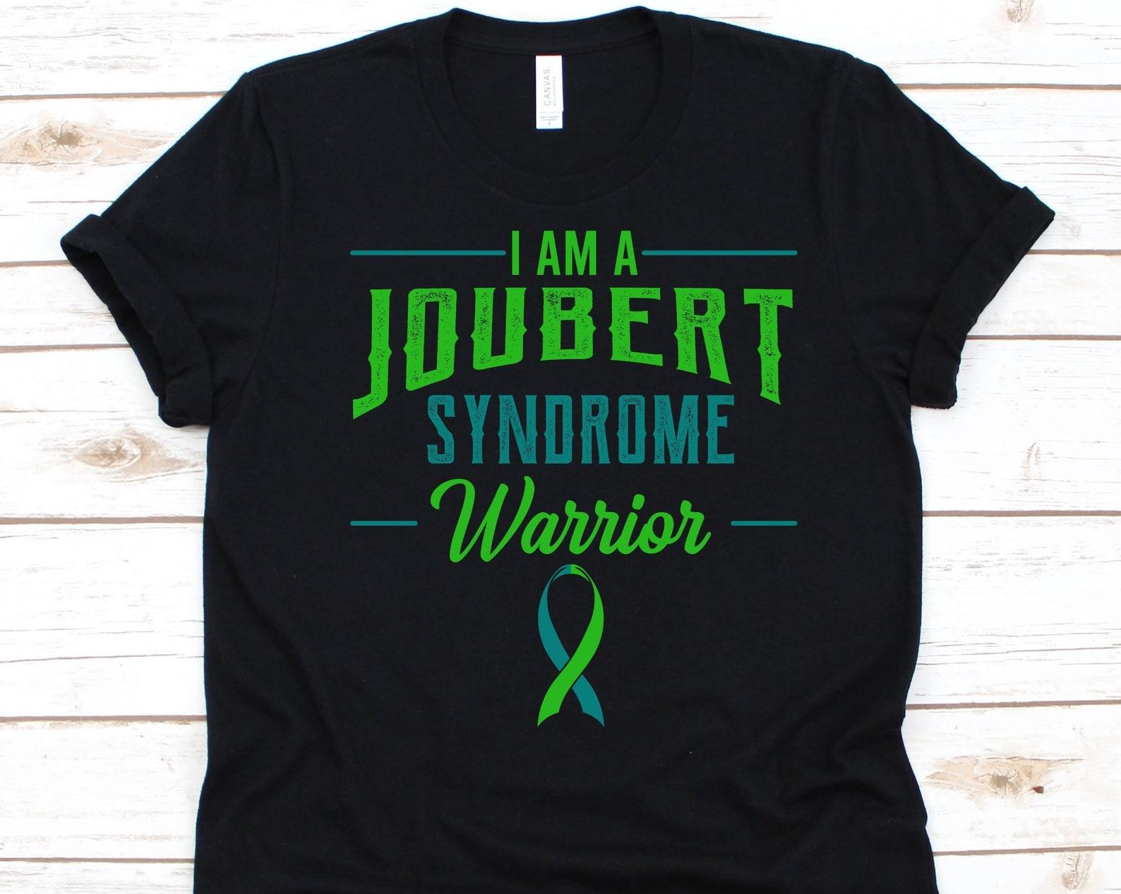 I Am A Joubert Syndrome Warrior Shirt, JS Fighters Gift, Genetic Disorder, Awareness Ribbon Design, CPD IV Support Shirt, Genetic Syndrome 4XL