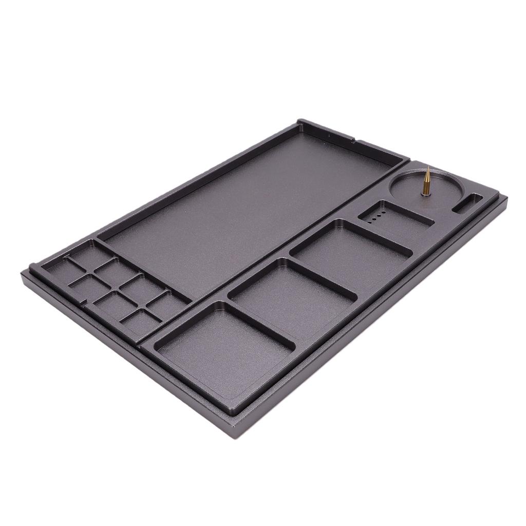 Watch Parts Organizer Watch Movement Tray Acrylic Dust Cover Parts Storage Box for Repair Crafting