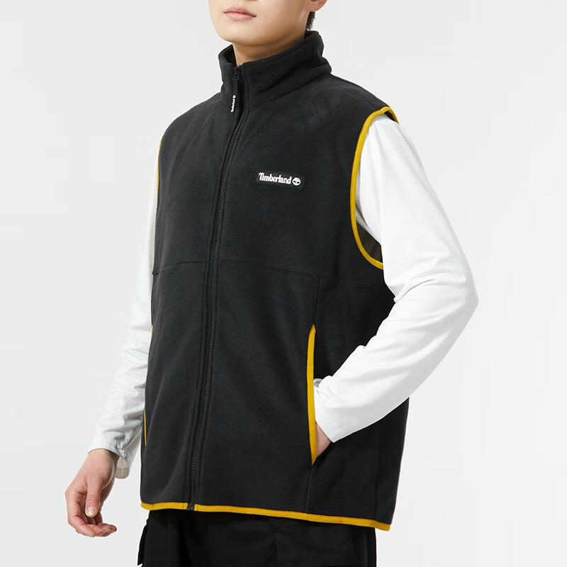 Timberland Color Block Outdoor Mountain Warm Fleece Three-In-One Jacket Men Jackets Blue Black A5Z11-DA6