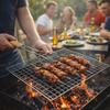 Stainless Steel Grilling Baskets Rustproof Grilled Fish Net BBQ Rack Mesh  Outdoor Cooking