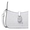 Michael Kors Lyra Canvas Shoulder Bag, Crossbody Bag, Handbag Mini Women's Optical White 35R5S1YC0B-OPTIC WHITE
