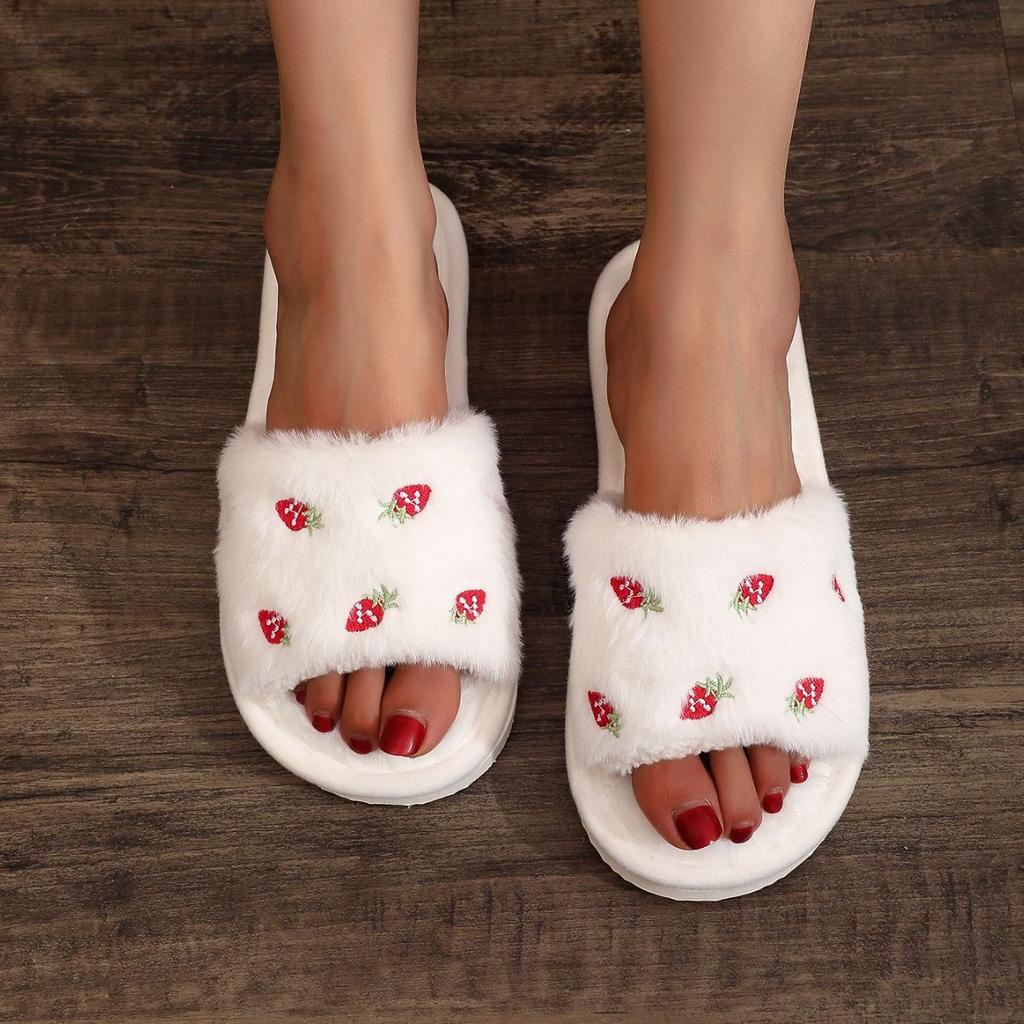 Plush Slippers Home Warming Slippers Cute Slippers Women's Slippers