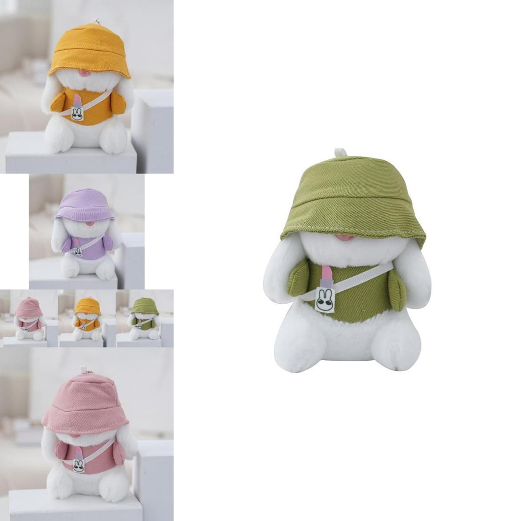 Stilvoller rosa Hasen-Schlüsselanhänger, liebliches Autozubehör und Rucksackanhänger für trendige Mädchen