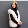 Autumn and winter fur vest women's short small fragrant style imitation fox fur vest jacket temperament small vest