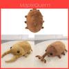 Animal Plush Toy Pillow With Short Pile Fabric For Kids Bed Decor