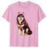 Siberian Husky Dog Breed Unisexs TShirt Unisexs Tee Graphic Unisex Top