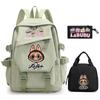 3 Stück/Set Niedlicher bedruckter Rucksack Federmäppchen Lunchtasche Teenager Studentin Schüler Schultasche Damen Reise Laptoptasche Mochila