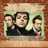 Green Day Band Party Flagge Polyester Bedruckte Fahne Banner Wandteppich für Garten Garage Dekoration Konzert Flagge