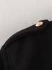 European and American Women's Retro Stand Collar Double-Breasted Short Jacket