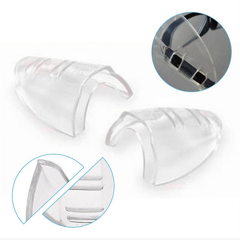 1Pair Eye Flexible Clear Shields Side Safety Goggles Glasses Protection Universal Anti Fog For Women Men Fashion New