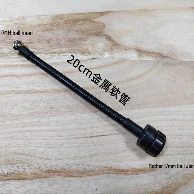 Universal Desktop Phone Holder with Adjustable 20cm Flexible Arm and Ball Head