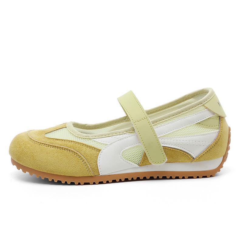New Mary Jane Shoes - Breathable Mesh Not Tired Feet Cushioning Outdoor Travel Wear Comfortable Non-slip Flat Shoes
