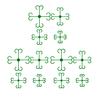 Plant Stem Support Reusable Plant Growth Accessories Climbing Houseplant Stem Holders for Monstera Indoor Plants