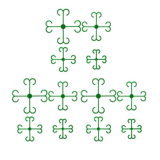 Plant Stem Support Reusable Plant Growth Accessories Climbing Houseplant Stem Holders for Monstera Indoor Plants