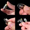 4Pcs Tire Pressure Gauge Caps: Fuel Saving Air Pressure Monitor, Visual 3-Color Alert Sensor, External Tpms Valve Cap For Truck
