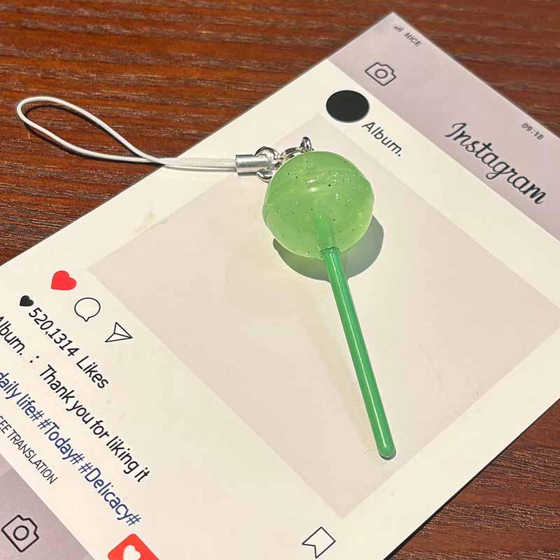 Kreativer Persönlichkeits-Leucht-Lutscher-Anhänger: Süßer Handy-Anhänger & Rucksack-Accessoire, Perfektes Geschenk für Klassenkameraden & Beste Freunde