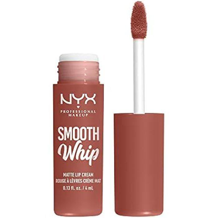 Rouge à Lèvres - NYX PROFESSIONAL MAKEUP - Smooth Whip - Teinte Teddy Fluff - Vegan - Fini Mat