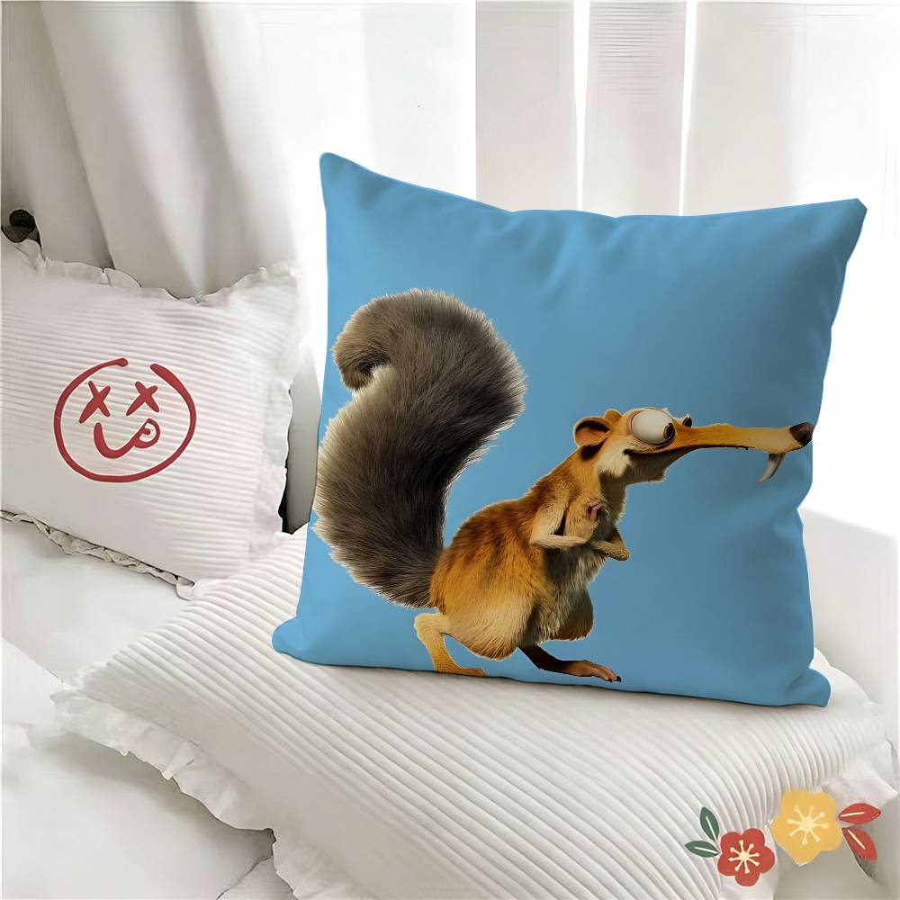 pc Amine IIces Ages Pillow Case Fashion Square Pillowcase Bedroom Sofa Room Ins Decoration Leisure