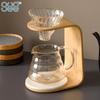 GUDEE TRIVI Coffee Drip Stand, 1-4 Cups, Bamboo, GudeeLife