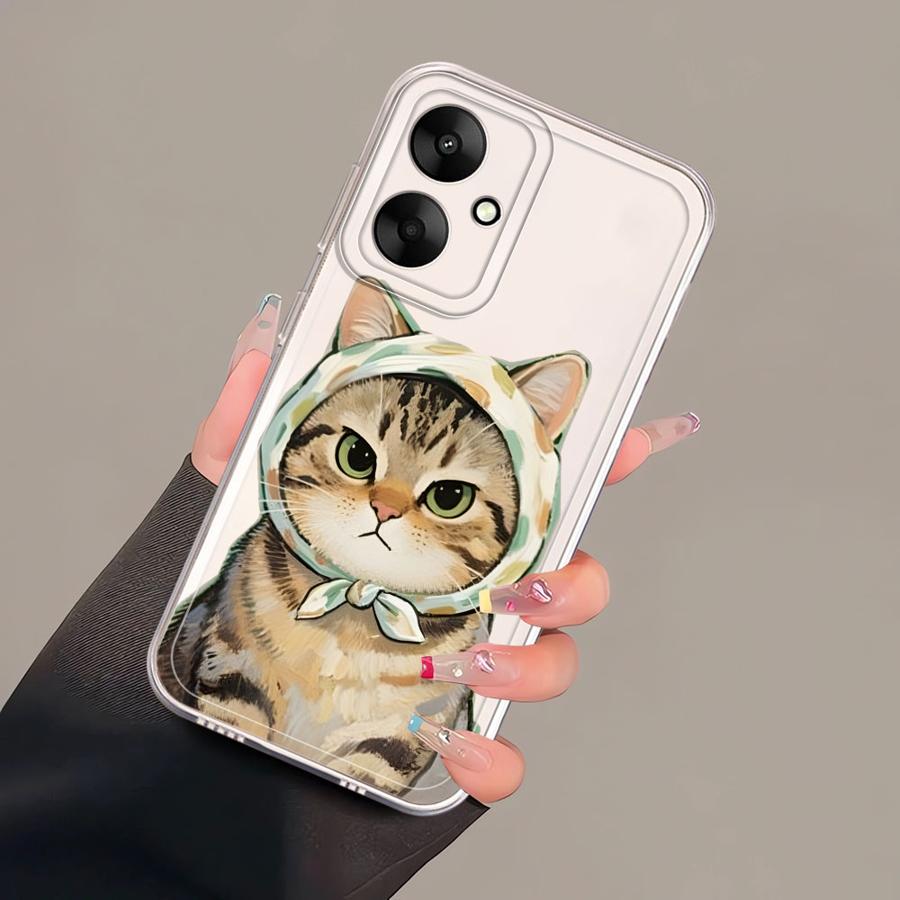 Case for Xiaomi Mi 11T Pro 11 Lite Soft Phone Cover Cartoon Cat