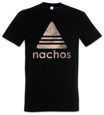 Nachos Mens T-Shirt Fun Crossover Nacho Chips Salsa Cheese Tortiallas Addicted