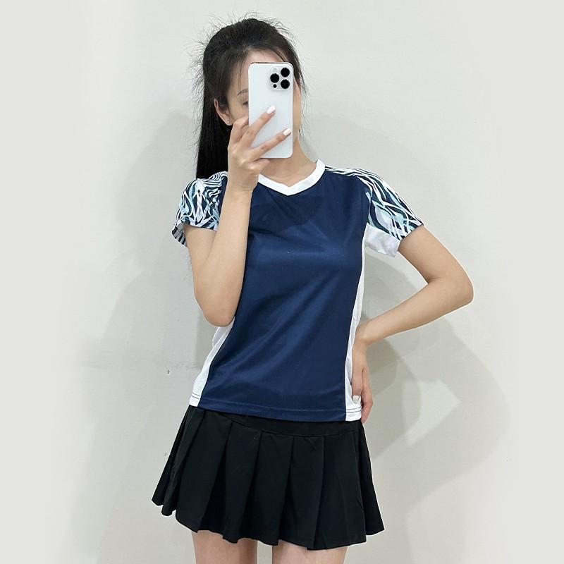Quick-Dry Badminton Set Women Men Sportswear Running Tennis Volleyball Training Competition Uniform