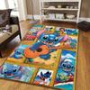 1pc Disney Cartoon Characters Pattern Carpet Area Rug Non-slip Carpet Hand Washable Floor Mat Suitable For Living Room Bedroom Home Decor Ro