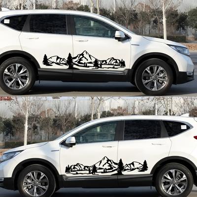 Body Forest Mountain Decal Creative&funny Stickers for Cartoon Fans&lover,high Quality for Car Trucks Motorcycles &laptops