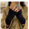 Unisex Knit Half-Finger Warm Gloves