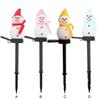 Outdoor Snowman Path Light Solar-Powered Waterproof Lamp Waterproof Solar Snowman Light Outdoor